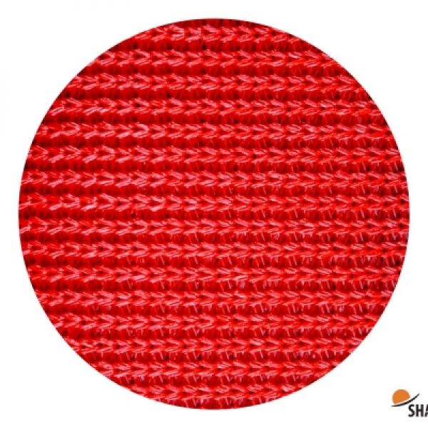 schaduwdoek/winddoek Sehrfabric Pop Red